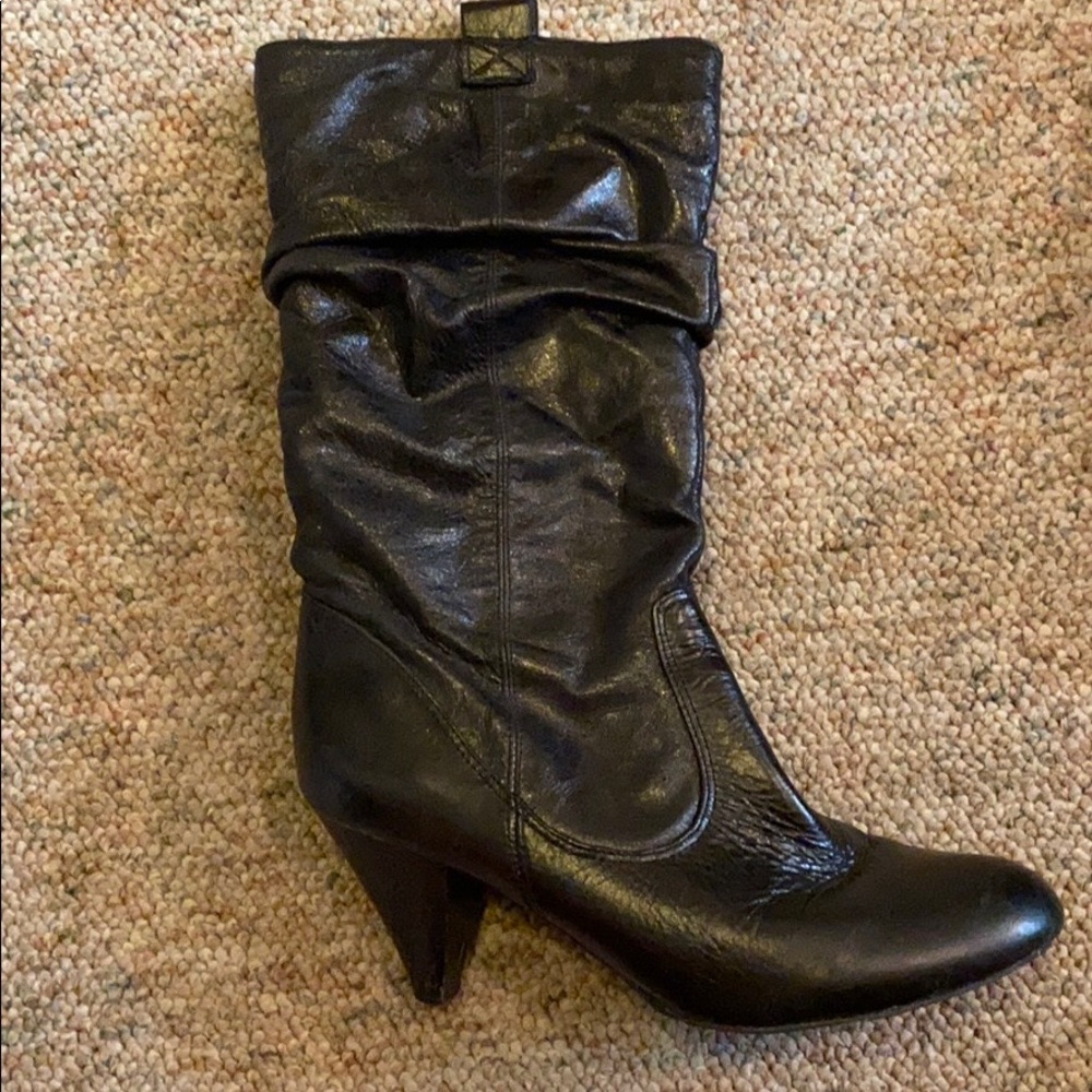 I.N.C Black Mid Calf Boots